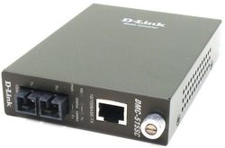  D-Link Fast Ethernet Twisted-pair to Fast Ethernet Single-mode Fiber (15km, SC) Media Converter Module