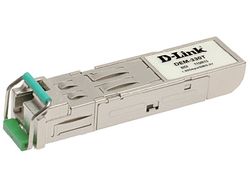  SFP D-Link 1-port mini-GBIC 1000Base-LX SMF WDM SFP Tranceiver (up to 10km, support 3.3V power, LC connector)