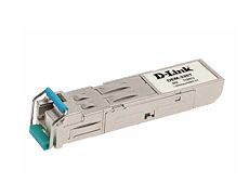  SFP D-Link 1-port mini-GBIC 1000Base-LX SMF WDM SFP Tranceiver (up to 10km, support 3.3V power, LC connector)