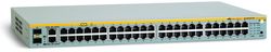   Allied Telesis 48 x10/100TX + 2x10/100/1000T or SFP, managed L2, Stackable, up to 6 units, 19" rackm