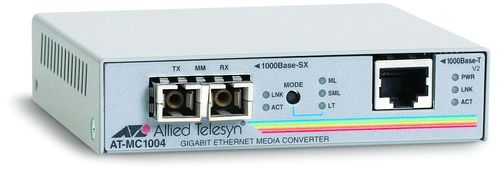  Allied Telesis Media Converter 1000BaseSX (SC) to 1000BaseT