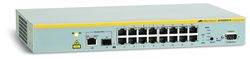   Allied Telesis 16x10/100TX + 1x10/100/1000T or SFP, managed L2, fanless, 19" rackmount hardware incl