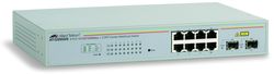  Allied Telesis 8 port 10/100/1000TX WebSmar switch with 1 SFP bays