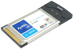    ZyXEL 802.11g Wireless PC Card Adapter