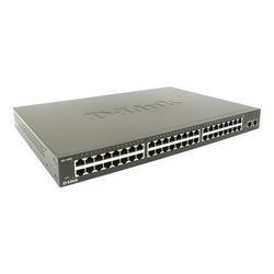  D-Link 48-port UTP 10/100Mbps + 2-port 10/100/1000BASE-T port, Stand-alone, Unmanaged, 19"