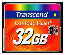   32Gb Compact Flash Transcend 133X