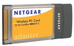    NETGEAR 54Mbps 802.11g Wireless PC Card