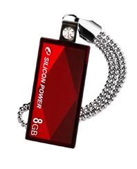  USB Flash Drive 8Gb Silicon Power Touch 810 Red
