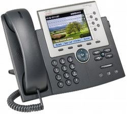  VoIP Cisco IP Phone 7965G, Gig Ethernet, Color, spare