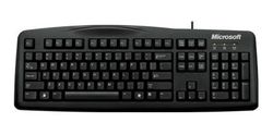  Microsoft Wired Keyboard 200, USB, Black