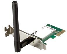    D-Link 802.11n Wireless Desktop PCI Express Adapter (150Mbps, 2.4GHz, WEP,WPA & WPA2)