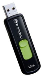 Transcend 16GB JetFlash 500 (Black/Green)