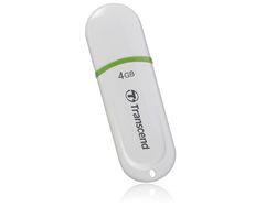  USB Transcend 4GB JetFlash 330 (White/Green)
