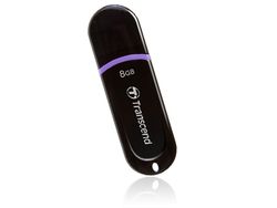  Transcend 8GB JetFlash 300 (Black/Purple)