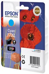  Epson T1712  XP-33/103/203/207/303/306/406 (cyan)   HAV3-P (Claria Home 17)