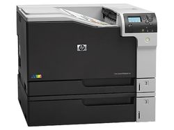    HP Color LaserJet Enterprise M750n (A3, 600dpi, 30(30)ppm, 1Gb, 3trays 100+250+500, USB2.0/GigEth, 1y warr)