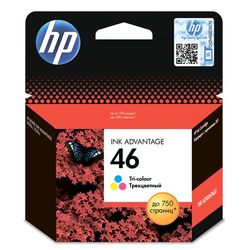  HP 46  HP Deskjet Ink Advantage 2020/2520  (750 .)