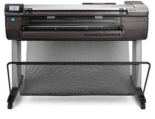    HP DesignJet T830 (p/s/c, 36",4color,2400x1200dpi,1Gb, 25spp(A1 drawing mode),USB/GigEth/Wi-Fi,stand,media bin,rollfeed,sheetfeed,tray50 (A3/A4), autocutter,Scanner: 600dpi, 36x109", 1y warr)