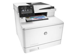    HP Color LaserJet Pro M377dw (p/s/c,A4,600dpi,24(24)ppm,2 trays 50+250,Duplex,ADF 50 sheets,TouchScreen,USB/GigEth/Wi-Fi, 1y warr, 4 cart. in box black 2300 & cmy 1200 pages)