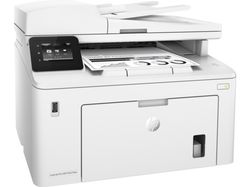   HP LaserJet Pro M227fdw (p/c/s/f, A4, 1200dpi, 28ppm, 256Mb, 2 trays 250+10, Duplex, ADF 35 sheets, USB/Eth/WiFi/NFC, Flatbed, white, Cartridge 1600 pages in box, 1 warr.)