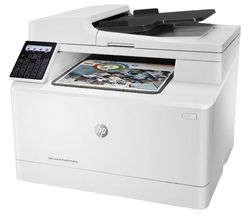    HP Color LaserJet Pro M181fw (p/c/s/f, A4, 600dpi, 16/16ppm, 128 Mb,1 tray 150, USB/LAN/Wi-Fi, ADF 35 sheets, Touchsreen, 1y warr, 4 Cartridges 800 pages in box&USB cable 1m in box)